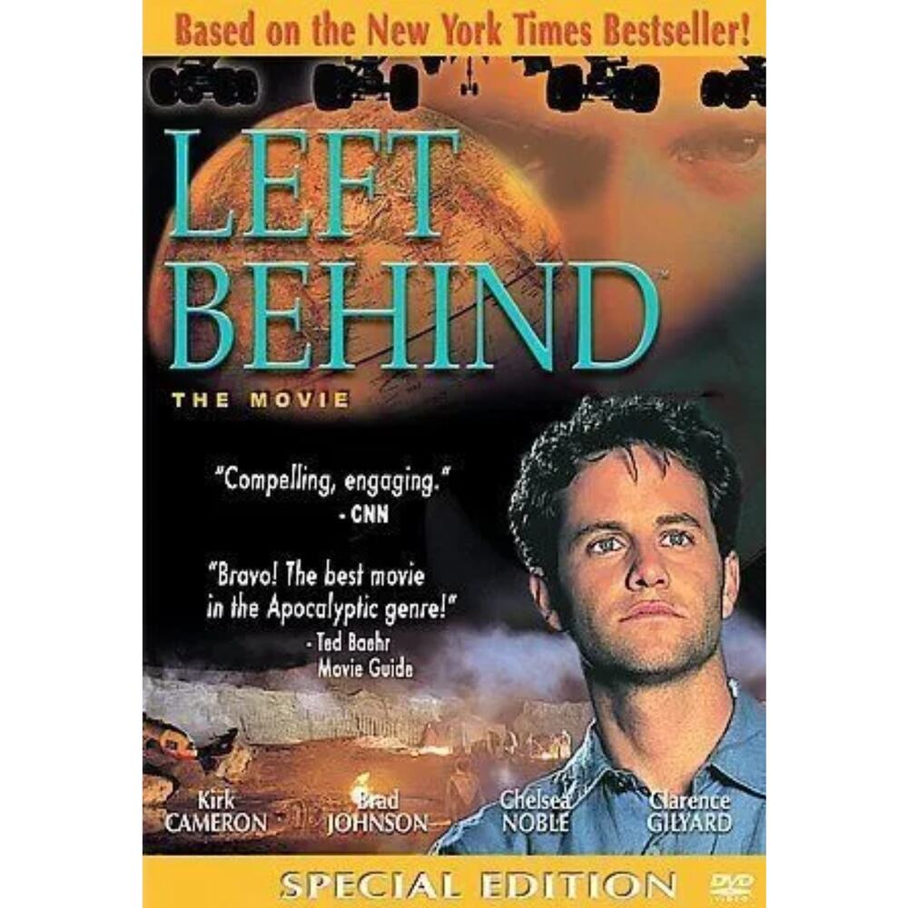 Left Behind The Movie DVD 2004 Y2k Special Edition Kirk Cameron 90s Book Based